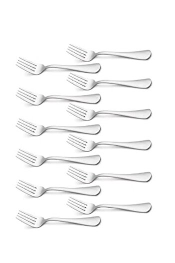 undefined Silver Forks Set of 12 Luxury Forks