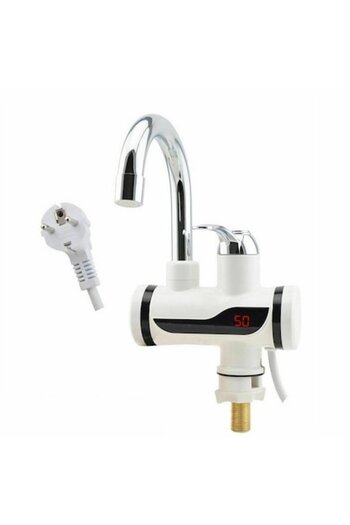 OEM Electric Faucet for Instant Hot Water with LCD Temperature Display, 3KW Power, 2L/min Flow
