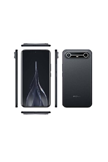 TECNO POVA Slim 5G Dual SIM Cool Black 8GB RAM 256GB 5G - Middle East Version