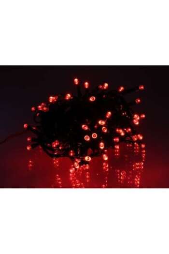 instalatie Christmas Light Installation, Linear Type, Black Wire, 20 m, 300 LEDs, Red