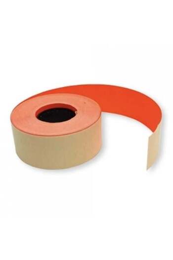 Printec Pricing Machine Roll Italian Double Line, Red Pack (20 Rolls)