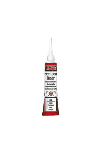 Pentart CONTOUR LINER 20ML RED