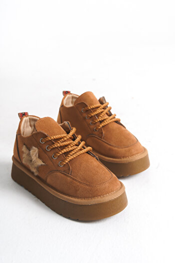 NeSe Shoes Παιδικές χειμερινές μπότες Unisex με αντιολισθητική και ελαφριά σόλα Nubuck, εύκολη στη χρήση, με λεπτομέρεια από γούνα, ανθεκτικές στο κρύο και το κρύο