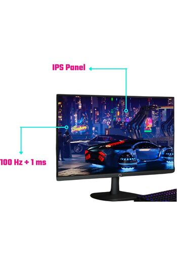 Cooler Master GA2701S Work & Gaming IPS Monitor - 27 Inch | 100 Hz 1 MS | Tilt -5°~+20° | VESA Mou