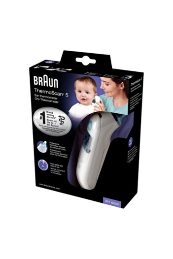 Braun IRT6020 Thermoscan 5 Digital Ear Thermometer