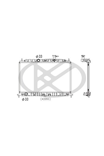 Koyorad Radiator, Kia RIO II