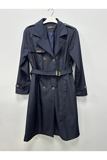Nevayla Moda Bondit Lined Women's Trench Coat - M114