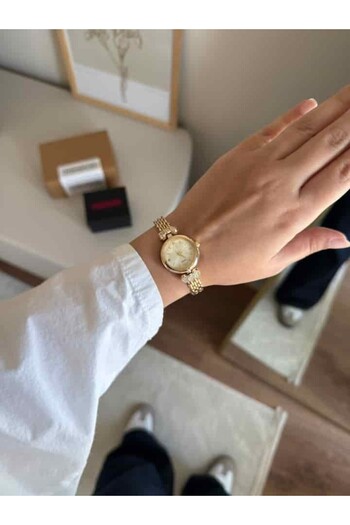 RoseandRoses Mahre Minimal Women's Wristwatch Gold (Gold Dial)