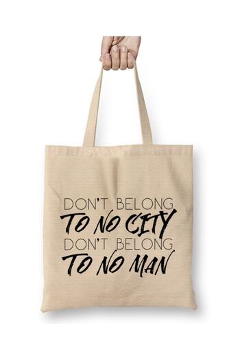 Toyaso Halsey Hurricane White Tote Bag Long Handle Shopping Bag Beach Bag