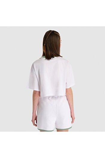 New Balance Nb Lifestyle Women's White T-Shirt - Wnt1515-Wt