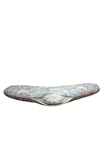 OEM Lucia 3-in-1 pregnancy pillow, Optimal air circulation, Star pattern, 135x35 cm, removable cover