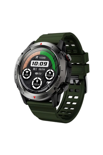 DFMiSHOP FreeQ Ceas Smartwatch DFMiSHOP FreeQⓇ NX9, 400mAh, Apelare, BLE5.0, Ritm Cardiac, Multisport, APP, Verde
