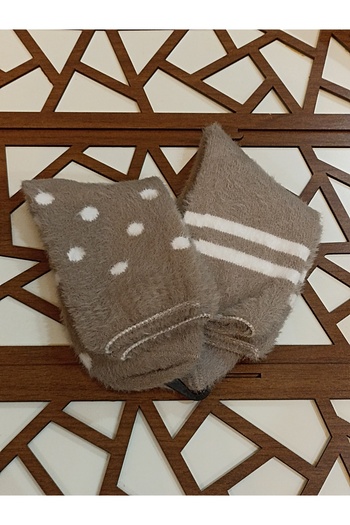 Rocks For Pufidik Plush 2-Piece Women's Socks