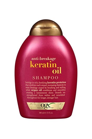 OGX Anti-Breakage Keratin Oil Shampoo 385ml