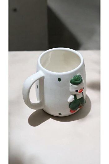 seda seramik Handmade Mug with Duck Figure 400 ml