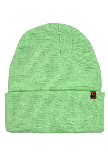 Sofist İstanbul Mint Green Unisex Basic Beanie Lp Collection Folded Mint Green Ribbed Knit Classic Beanie
