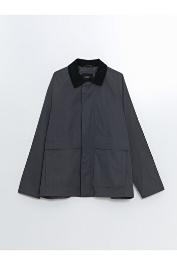 LC Waikiki Xside Men's Corduroy Collar Slim Coat