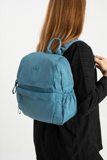 Baginn Women's Backpack Ultra Light Polyamide Fabric Daily Backpack with Waterproof Cover 29*27 cm