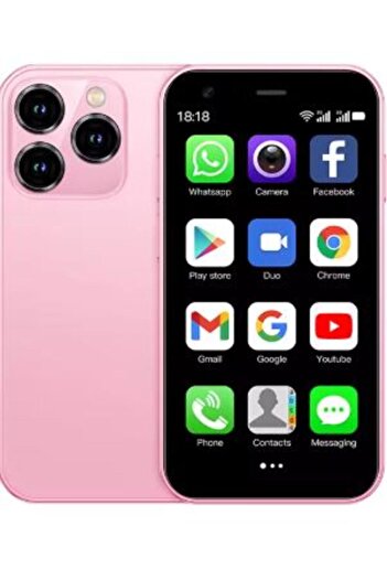 SOYES Clearance - Small Phone, XS15, 3.0 Inch Screen, Smartphone, 16GB Memory - Last Quantity Pink