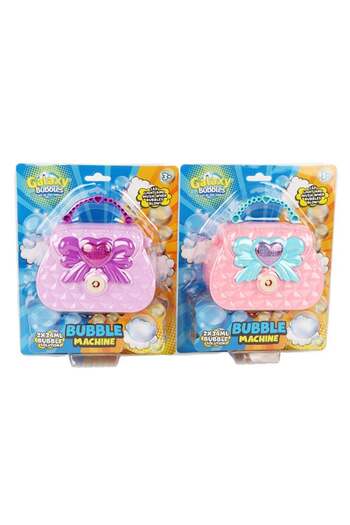 Bubble Machine Galaxy Bubbles Bubble Purse With 2x34ml Bubble Solution