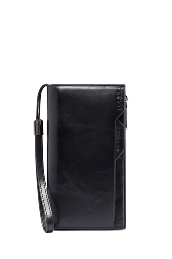 Derimod Men's Black Leather Wallet 000A2D360618