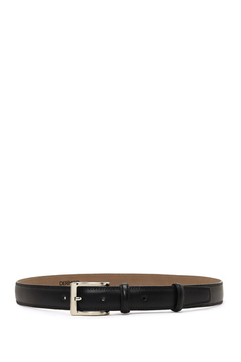 Derimod Men's Black Leather Belt 000A2D1305818