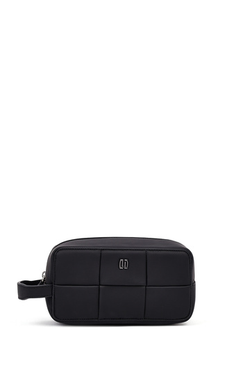 Derimod Men's Black Leather Handbag 25Sbd330118