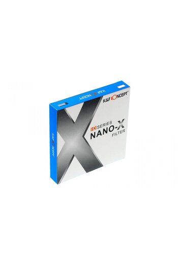 K&F CONCEPT 52mm ND 3.0 (ND1000) NANO-X hydrophobic treatment filter