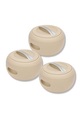 TSUMAB 3-Piece Insulated Hotpot Casserole Set (1000ml + 1500ml + 2000ml)