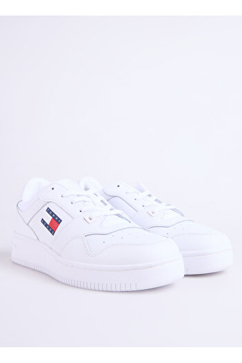 Tommy Hilfiger Beyaz Erkek Sneaker TJM RETRO BASKET ESS