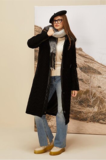 Alvina Hooded Coat 90586