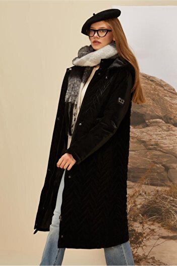 Alvina Hooded Coat 90586