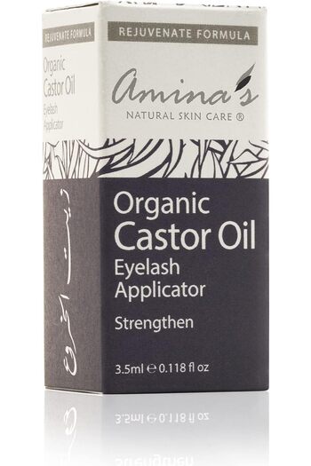 Amina's Amina Natural Skincare Eye Oil to Strengthen, Nourish and Lengthen Eyelashes for All Skin Types, 3.5 ml