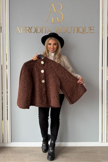 Afrodita Boutique Brown Jacket