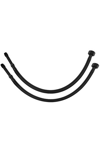 Other Black nylon braided hose M10x3/8"", length 80 cm