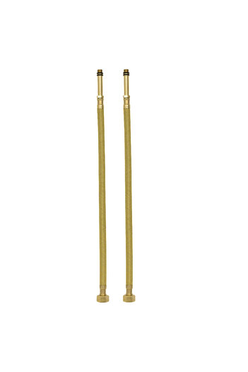 Other Gold hose with nylon braid 3/8"xM10, length 40 cm - 2 pcs.