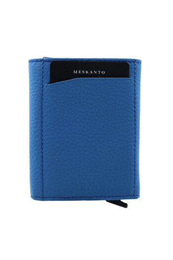 Meskanto Genuine Leather Mechanism Wallet