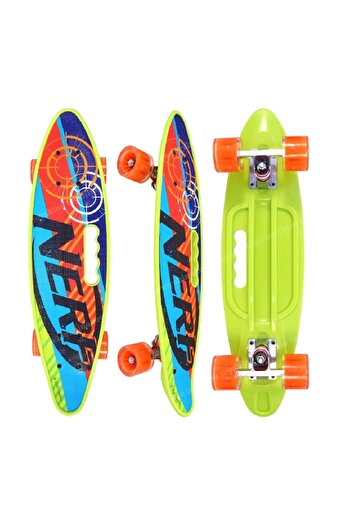 Generic CRINGO TEX Complete Skateboard for Beginners with LED Light Wheel, Skateboard for Kids. (Size - 59Cm