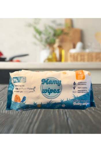 MAMY MAMY Baby Wet Wipes 72 Wipes