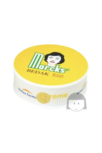 beauty powder puff Marcks Bedak Creme 40 gr