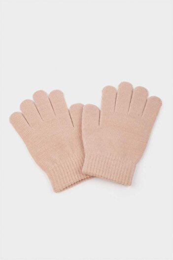 DeFacto Girl's Knitwear 3-Piece Gloves (25 Wn)