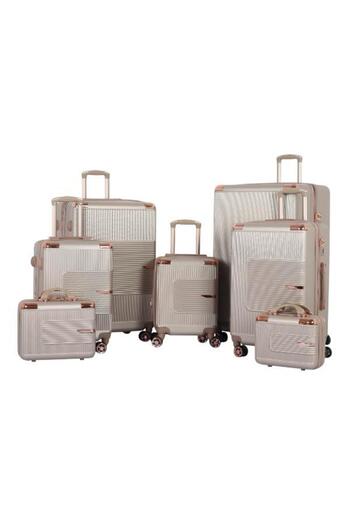 AVIATOR Dabsh Arayes 7-Piece Luggage Set with Durable Zipper - 360 Degree Double Covers