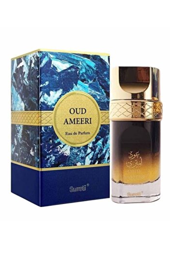 Surrati عطر عود أميري، عطر عربي خشبي حار، 100 مل