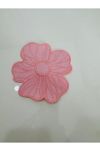 İNCİ ÇEYİZ 12 Pieces First Quality Linen Bloom Flower Pattern Embroidered American Serviette and Presentation Napkin.
