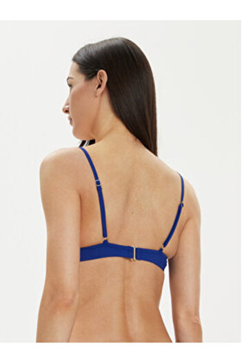 Calvin Klein swimwear Women's Bikini Top KW0KW02383 Navy
