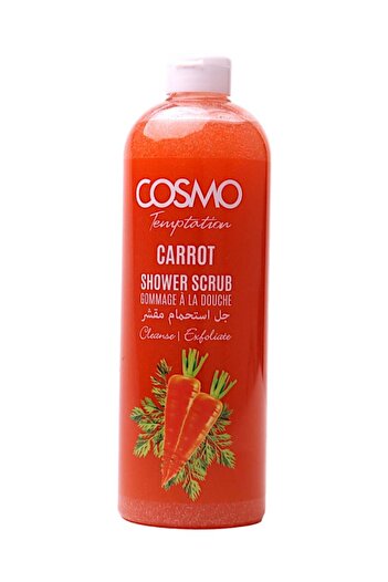 Cosmo Exfoliating Shower Gel with Carrot 1000ml