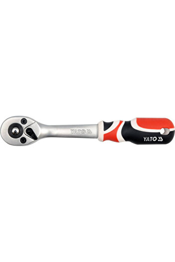 yato Ratchet Wrench 1/4", 155 mm, Cr-V