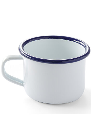 Other Enameled mug with handle, white, 120 ml, Hendi 621318