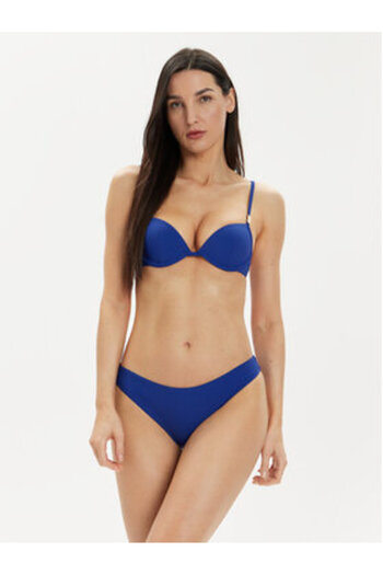 Calvin Klein swimwear Women's Bikini Top KW0KW02383 Navy