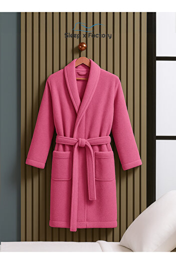 Sleep x Factory 100% Natural Cotton Bathrobe – Unisex – Free Size